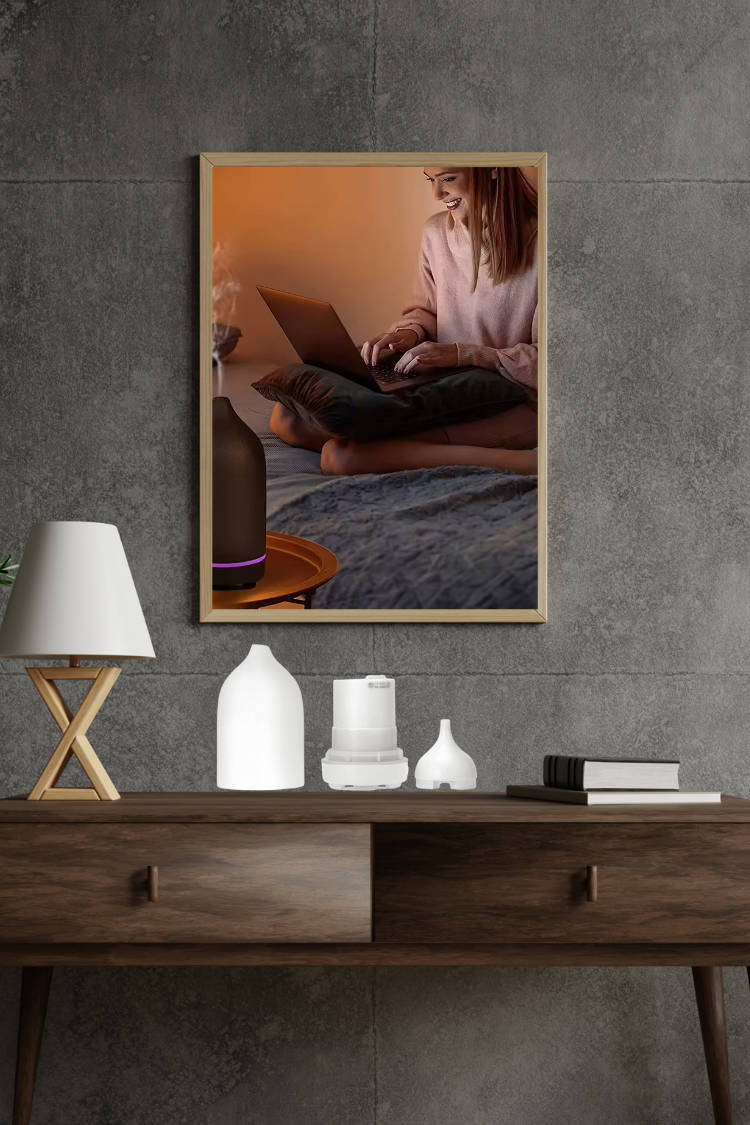 Stone Aroma Diffuser weiß