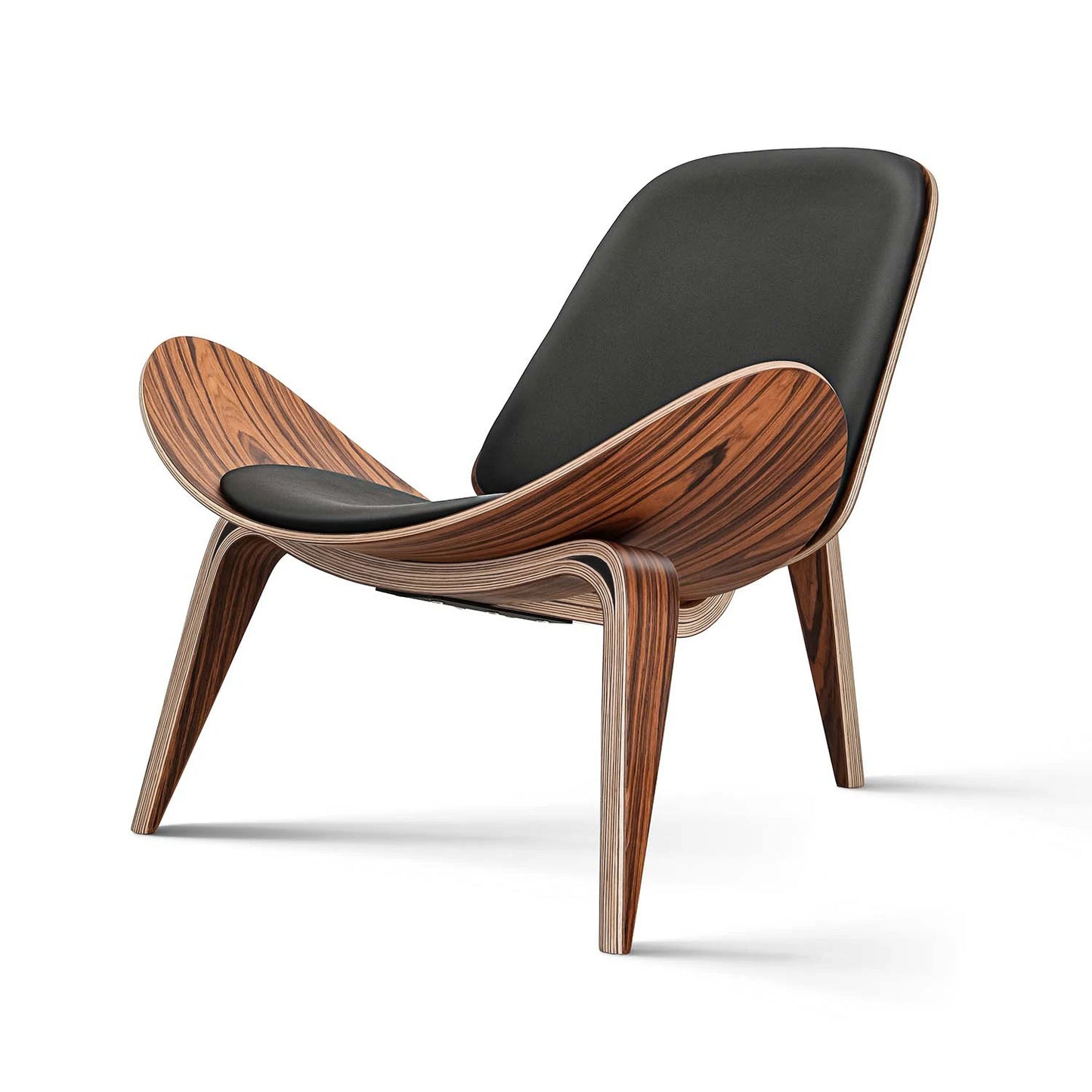 Lounge Nordisk Træ Stol