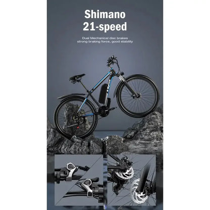 Elektrofahrrad 750W Motor 48V17.5Ah herausnehmbarer Akku