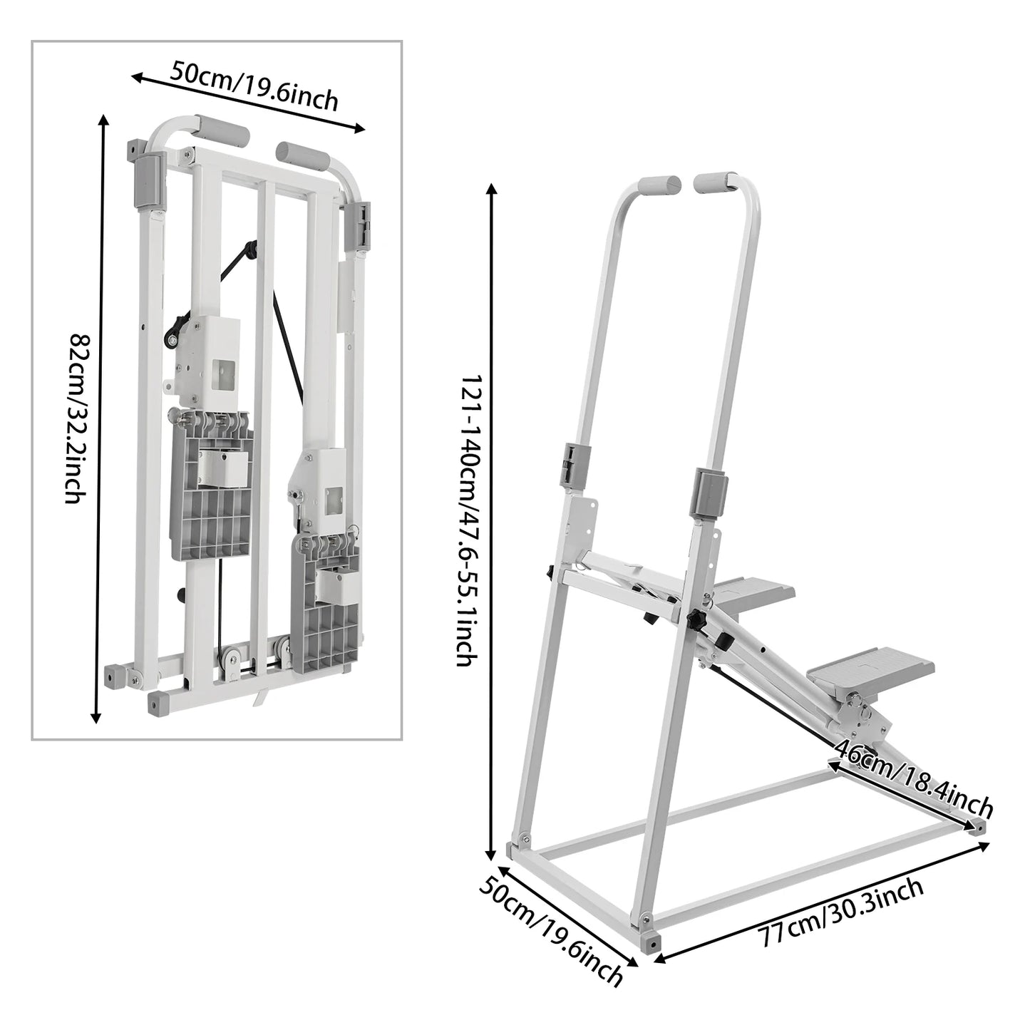 Stepper – vertikales Klettergerät für den Körper